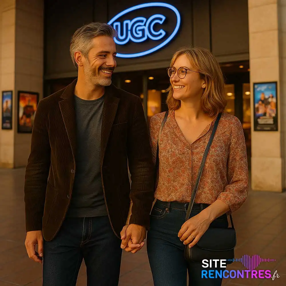 Jeune couple sortant du Cinéma UGC à Talence – Une rencontre coquine